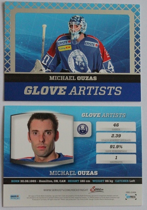 Sonderkarte Glove Artists Michael Ouzas.