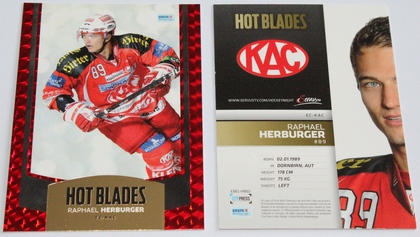 Sonderkarte Hot Blades Raphael Herburger.