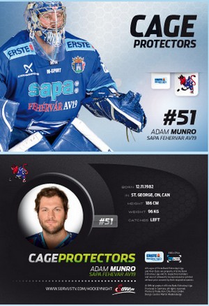 Sonderkarte Cage Protectors Adam Munro.